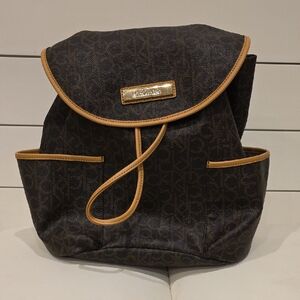 Calvin Klein Brown Backpack
